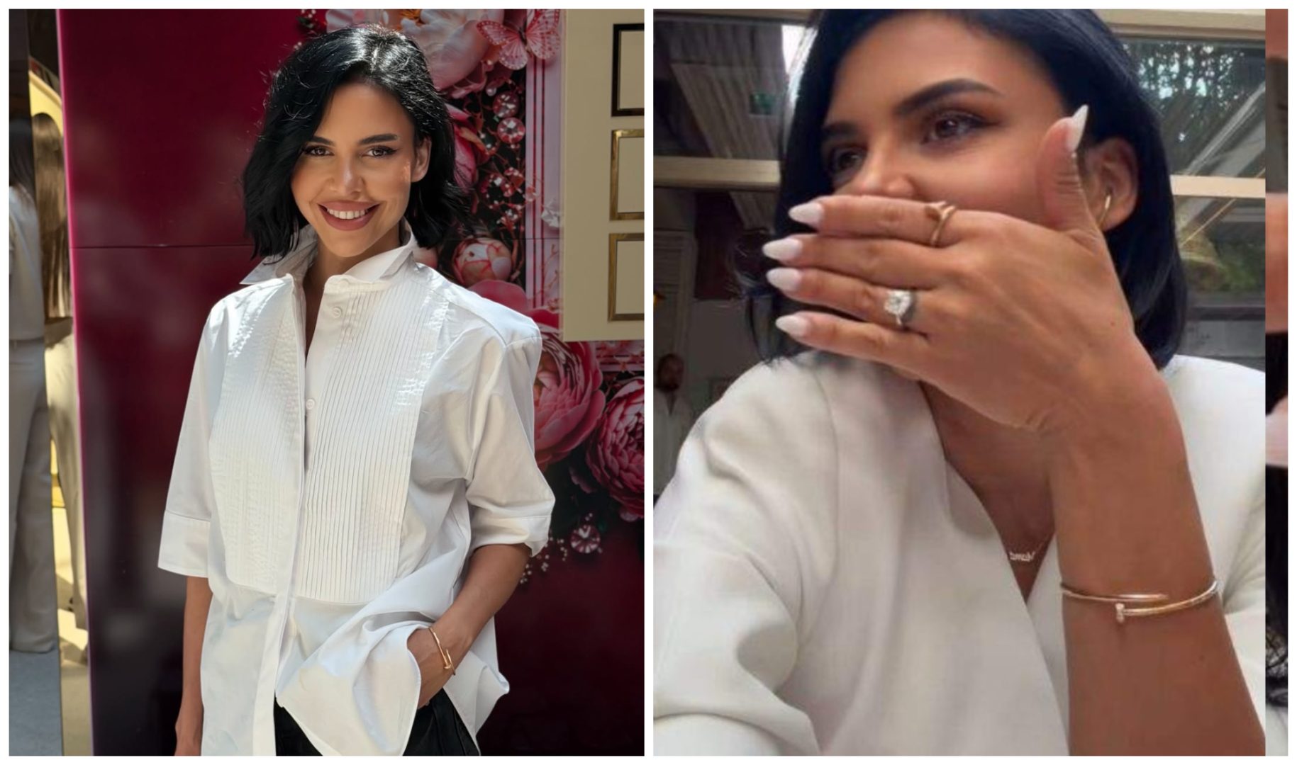 Andreea Popescu s-a logodit? Detaliul care a dat-o de gol pe influenceriță. A arătat tuturor inelul