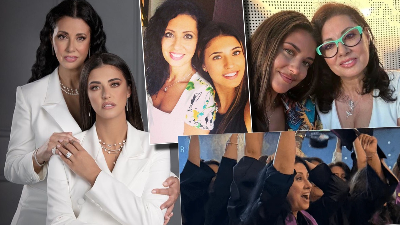 Antonia se consideră o fiică mândră! Mama artistei, Denise Iacobescu, a absolvit facultatea la aproape 60 de ani