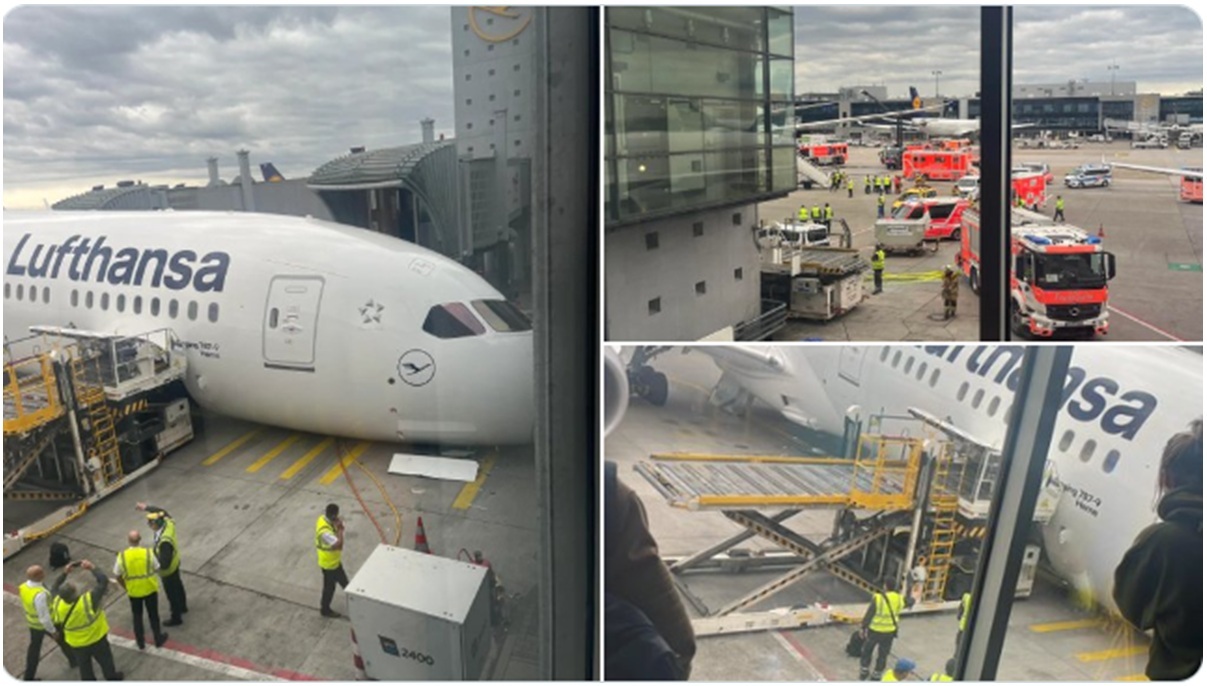 Panică pe aeroport. Avion prăbușit în dreptul porții de îmbarcare