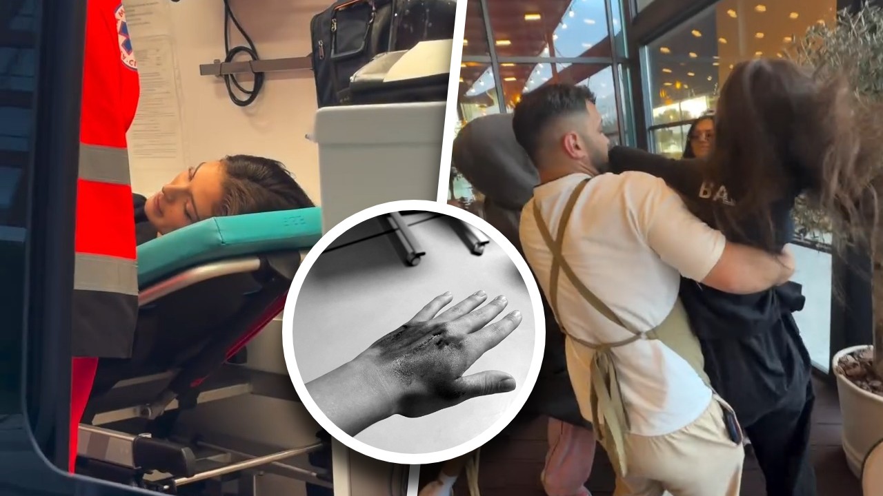 Andreea Bostănică, luată cu ambulanța după ce s-a întâlnit cu Iuliana Beregoi și sora acesteia. Artistele moldovence s-au luat la bătaie într-un restaurant: „Am primit pumni în cap, am fost trasă de păr”