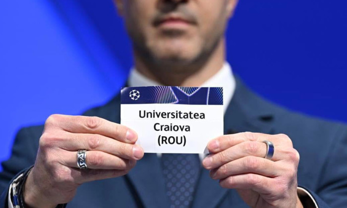 Universitatea Craiova își află adversara posibilă din turul al doilea preliminar din Champions League. Șase variante pentru olteni: una simplă şi cinci dificile