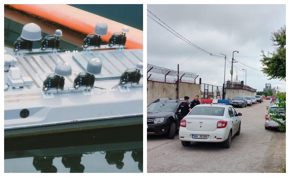 Alertă în Portul Constanța. O dronă marină a fost găsită aproape de mal