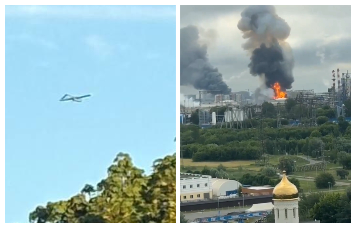 Panică în capitala Rusiei. Moscova, ţinta unui nou atac ucrainean cu drone VIDEO