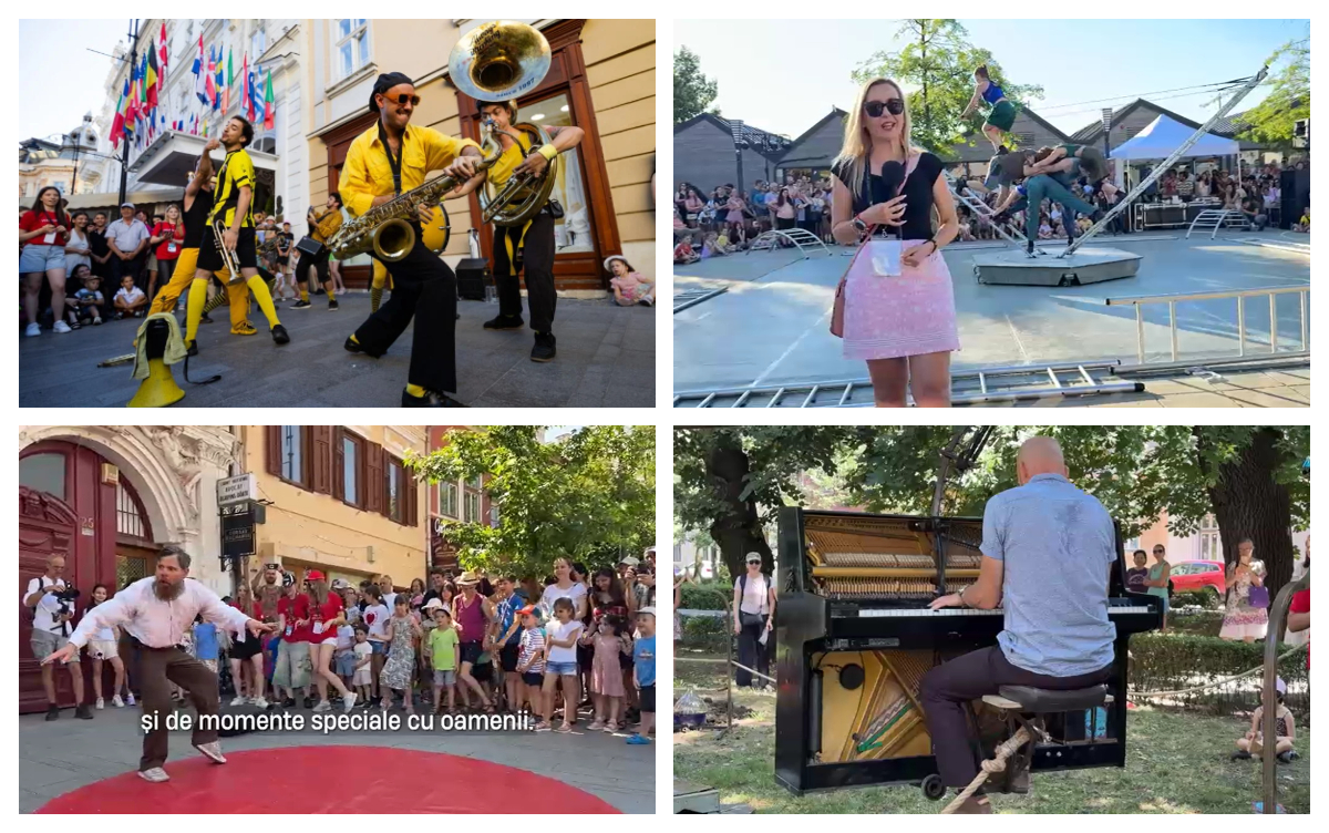 Sibiul a devenit o mare scenă culturală, fără graniţe între actori şi spectatori