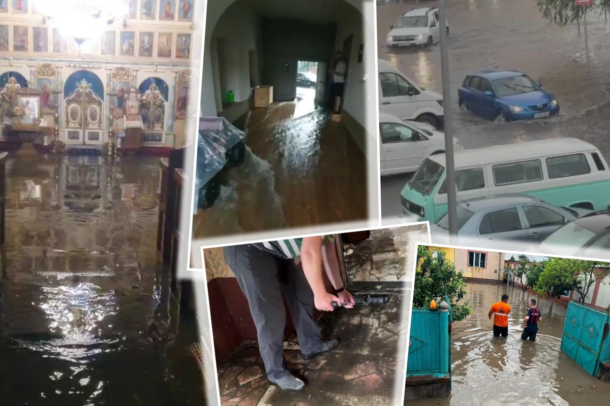 Furtunile și grindina au făcut prăpăd în mai multe județe. Zeci de locuințe, sedii de instituții și o biserică au fost inundate