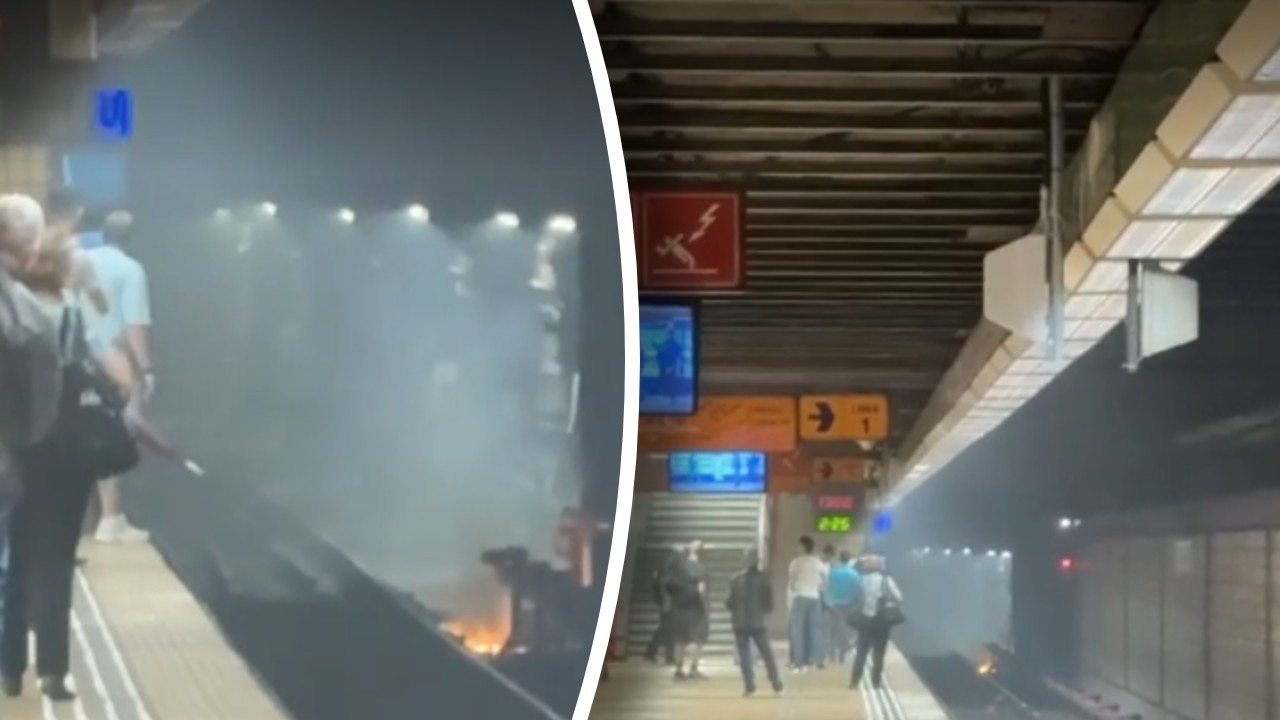 Incendiu în stația de metrou Piața Iancului. Toate persoanele aflate pe peron au fost evacuate, circulația a fost întreruptă