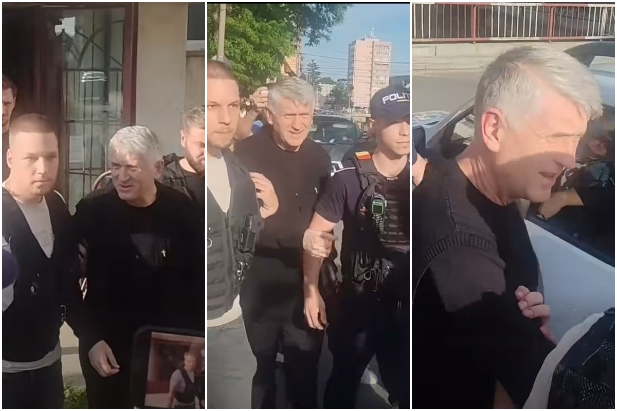 Suma uriașă găsită la domiciliul lui Cristian Pomohaci în timpul perchezițiilor. Anchetatorii au avut nevoie de o mașină de numărat bani