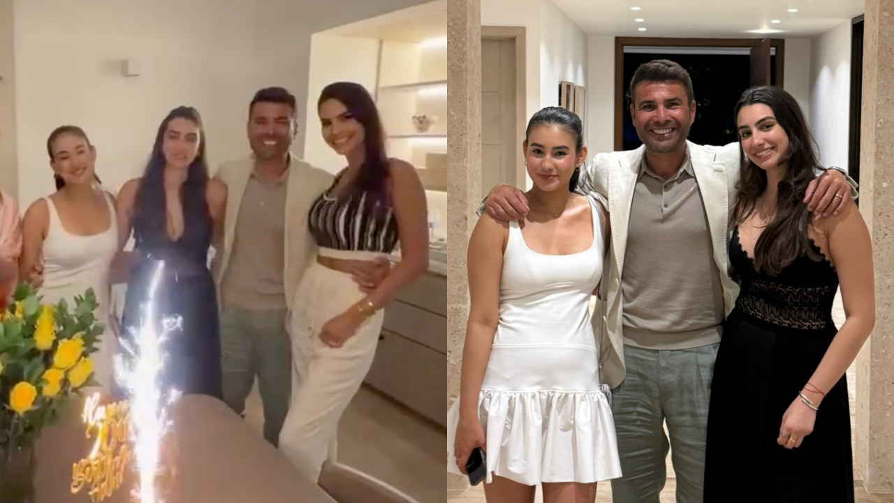 Adrian Mutu și-a sărbătorit fiica, alături de actuala și fosta soție. Imagini savuroase de la petrecere VIDEO