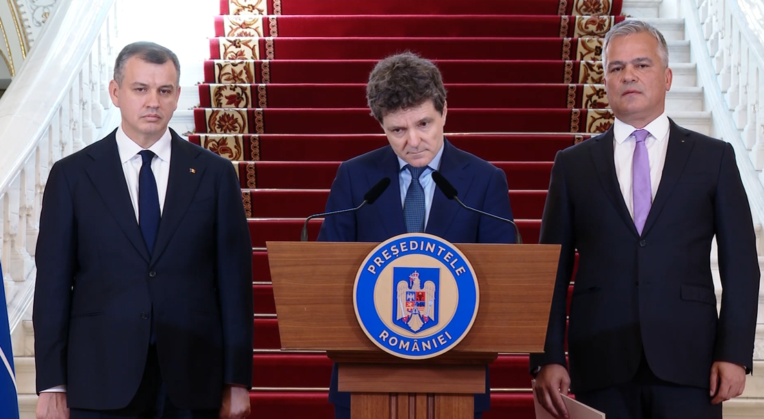 Nicușor Dan: Domnul Eugen Tomac și-a depus mandatul, îl desemnez pe domnul Adrian Veștea ca premier