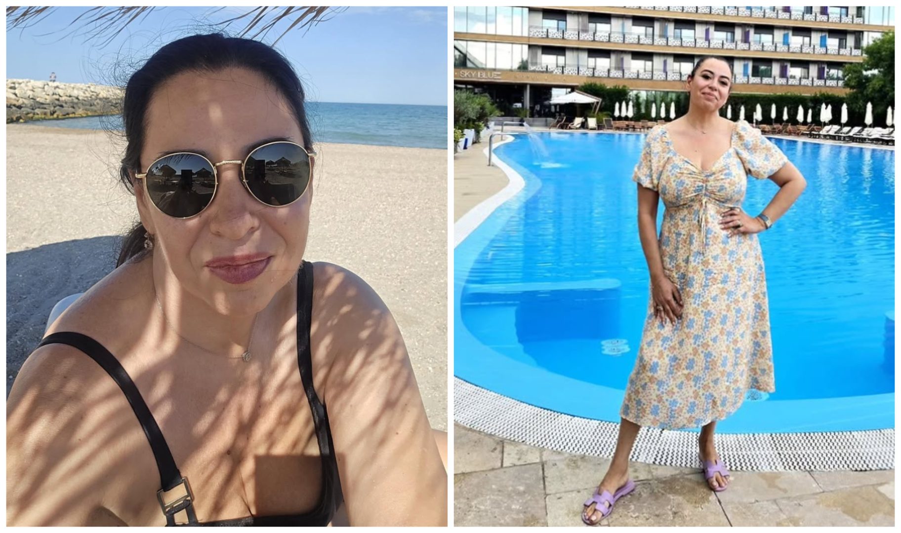 Imagini virale cu Oana Roman la plajă. Cum arată vedeta în costum de baie, după ce a slăbit 10 kilograme