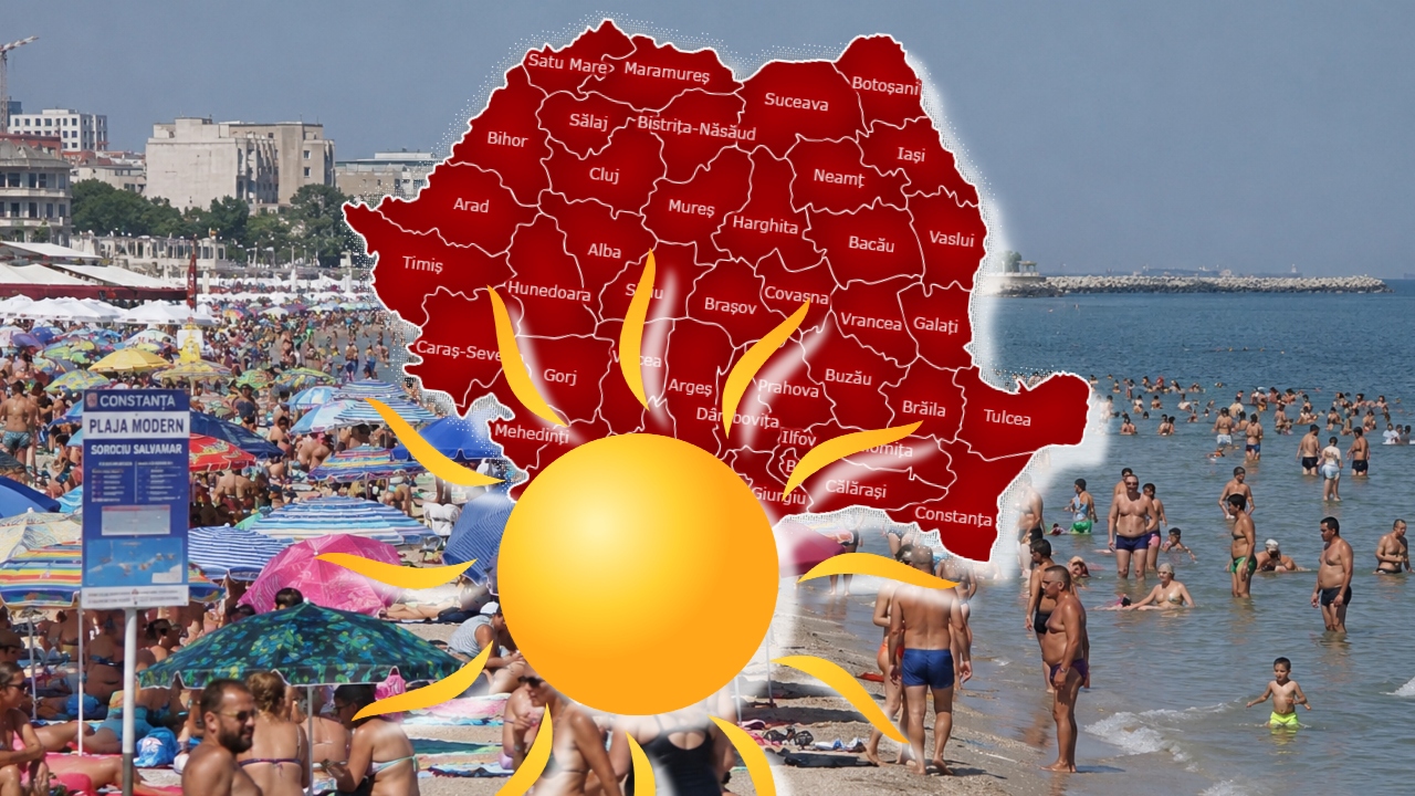 Prognoza meteo. Caniculă şi averse, alternanţe meteo periculoase în zilele următoare