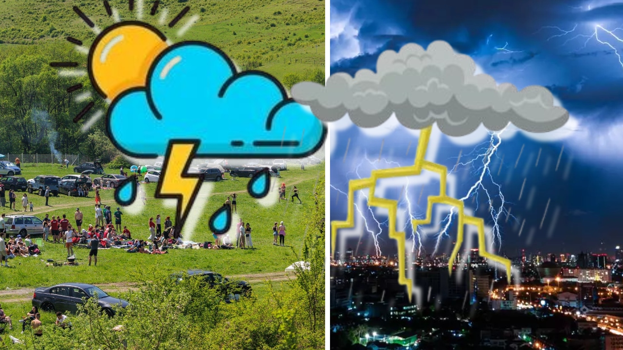 Prognoza meteo 14 iunie 2026. Vreme frumoasă în unele zone, furtuni cu tunete și fulgere în altele. Maxima zilei, de 32 de grade