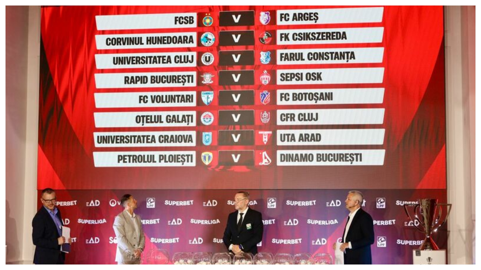 Program complet Liga I sezonul 2026-2027. Când se joacă marile derby-uri, start complicat de campionat pentru Dinamo!