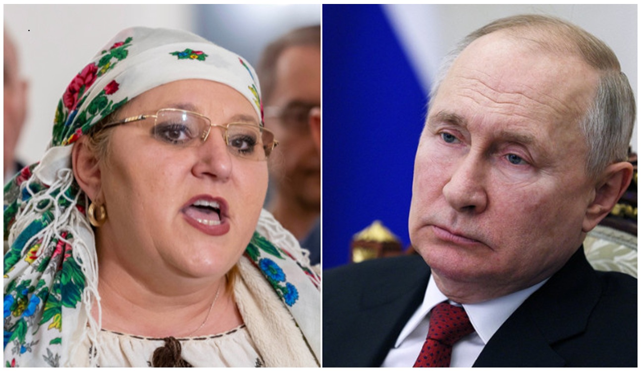 Diana Șoșoacă s-a întâlnit cu Putin: „Românii nu vă urăsc, nu vrem să ajutăm Ucraina. Nu vrem să le dăm bani și arme, dar, din păcate, România este condusă de Bruxelles. Și nu vă pot transmite un salut călduros de la președintele nostru pentru că nu avem un președinte, din punctul nostru de vedere”