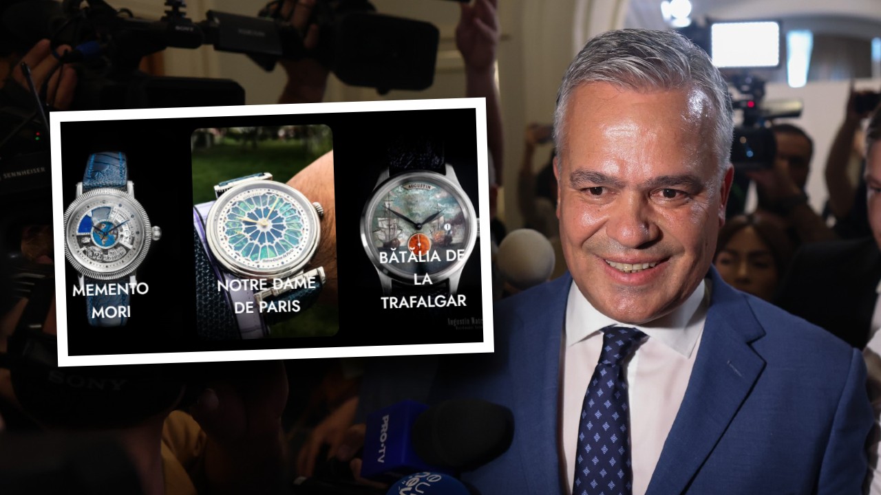 EXCLUSIV Cât costă, de fapt, ceasul premierului desemnat Adrian Veștea: „Nu e o marcă scumpă. E făcut de un ceasornicar român”