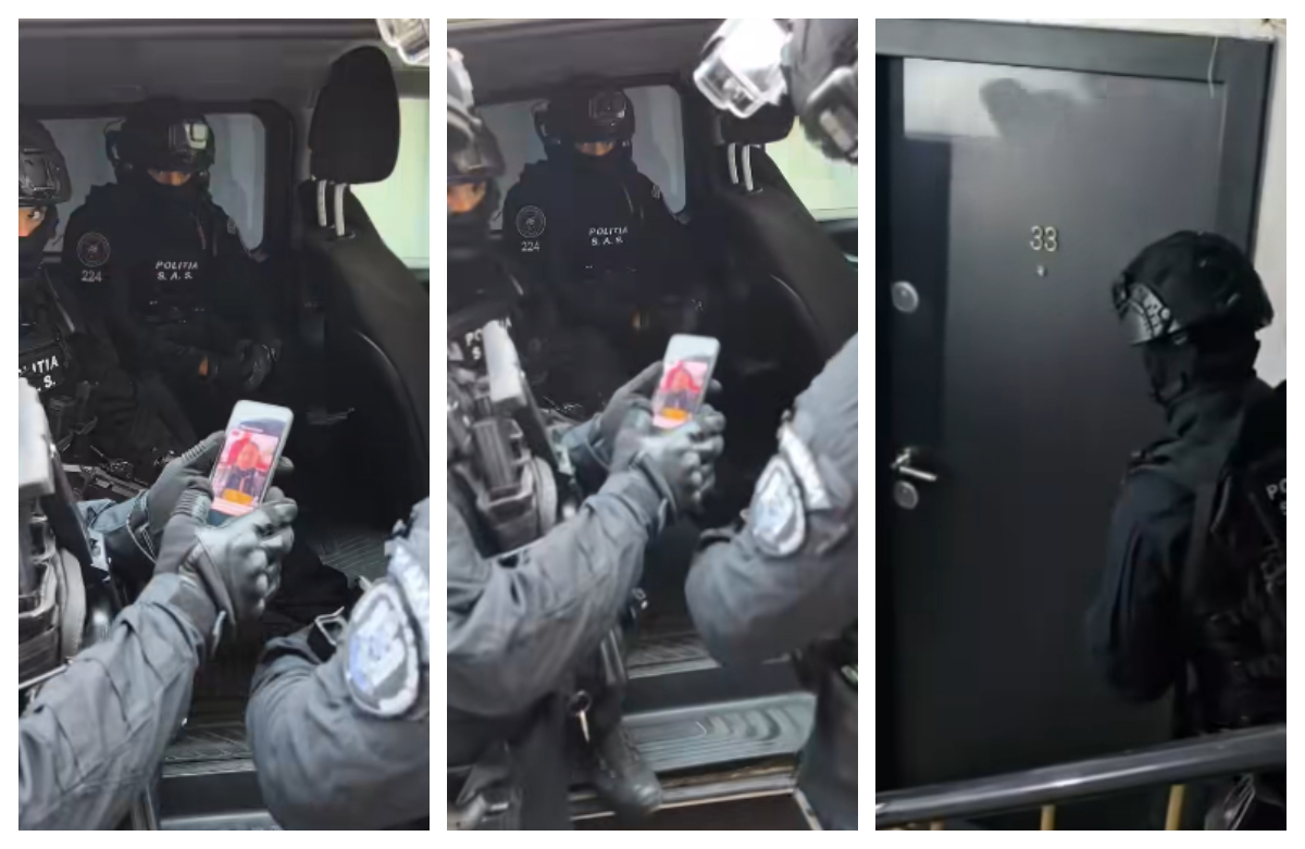 Un interlop s-a dat viteaz pe TikTok: „Mă duc la ea şi-i fac felul! Poliţia, dormiţi pe voi”. Mascaţii au intrat peste el în scurt timp VIDEO