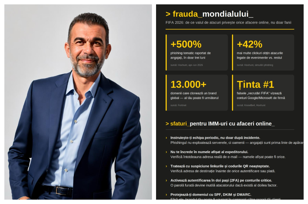 Cupa Mondială a fraudelor online: peste 13.000 de domenii cu temă FIFA și phishing în creștere cu aproape 500%
