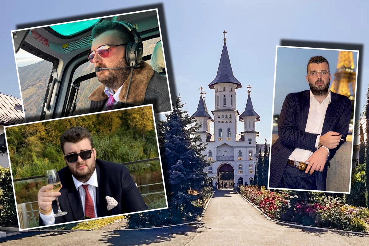 De la aroganțe cu elicoptere și mașini de milioane de euro la cărat bolovani cu roaba. Victoraș Micula execută muncă în folosul comunității la mănăstire