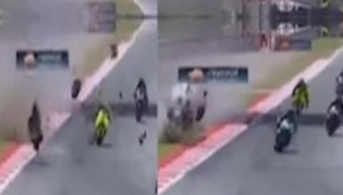 Imagini şocante cu momenul exploziei în care a murit motociclistul român Adrian Rus-Sinner VIDEO