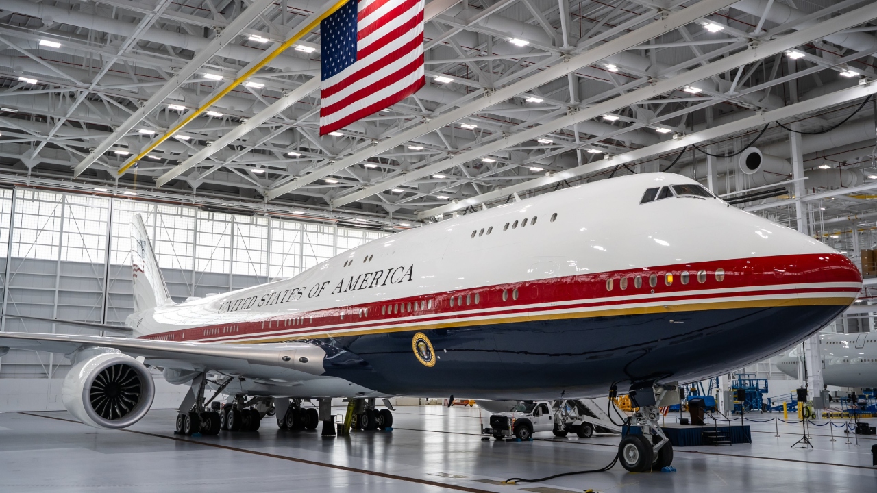 Avion prezidențial Air Force One, cu Donald Trump la bord, a survolat România în drum spre Summitul NATO de la Ankara