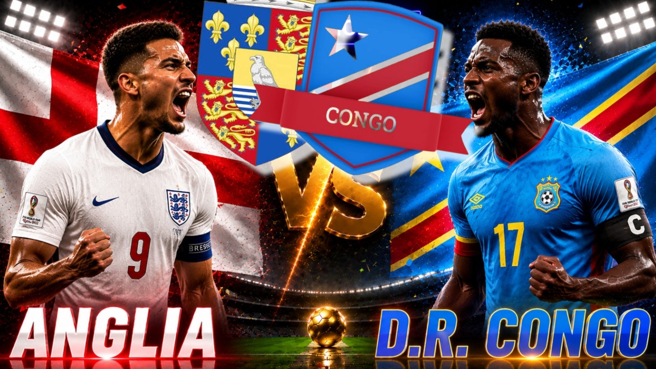 Antena 1 LIVE VIDEO Anglia – Congo ONLINE STREAM. Meci de 1 solist la Cupa Mondială 2026