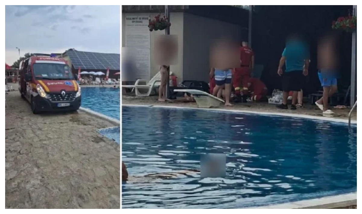 Bărbat mort la piscină după ce a suferit un infarct. Imagini dramatice în județul Bacău