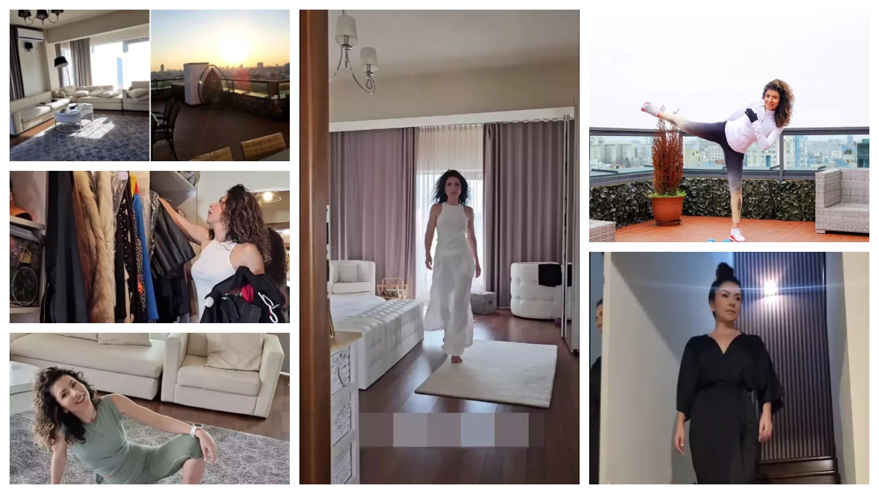 Cum arată penthouse-ul de lux în care locuiesc Mircea Badea și Carmen Brumă. Au o terasă uriașă:”M-am hotărât să mă așez la casa ei”