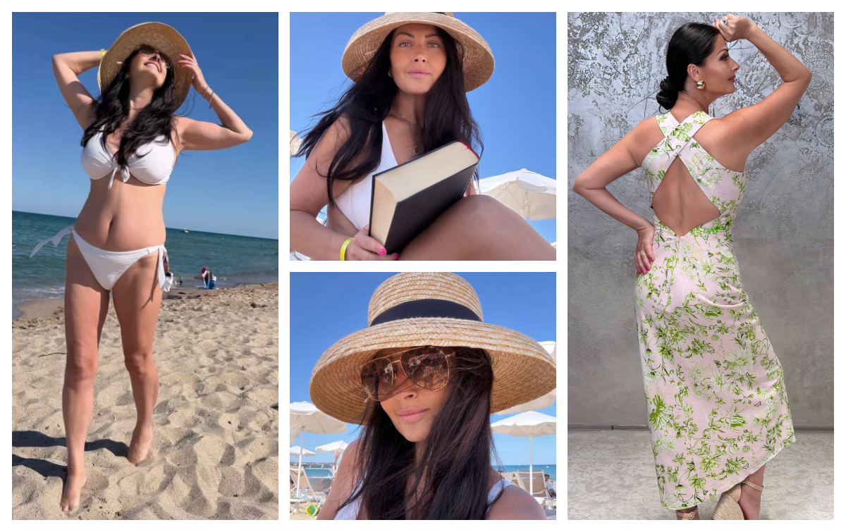 Gabriela Cristea se expune iar criticilor de pe reţelele de socializare. Un nou pictorial incendiar în costum de baie GALERIE FOTO