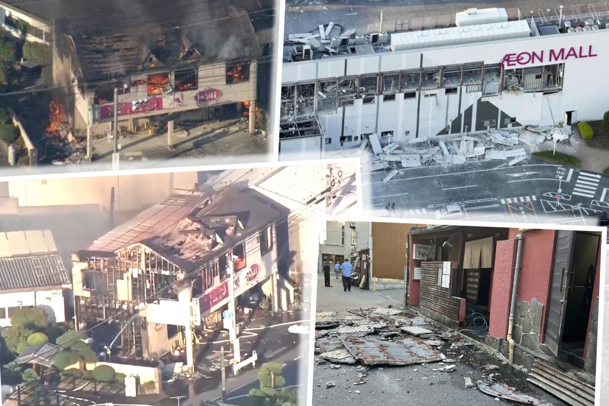 Zeci de persoane, captive într-un mall care s-a prăbușit în urma unei explozii. Deflagrația a avut loc după un cutremur puternic