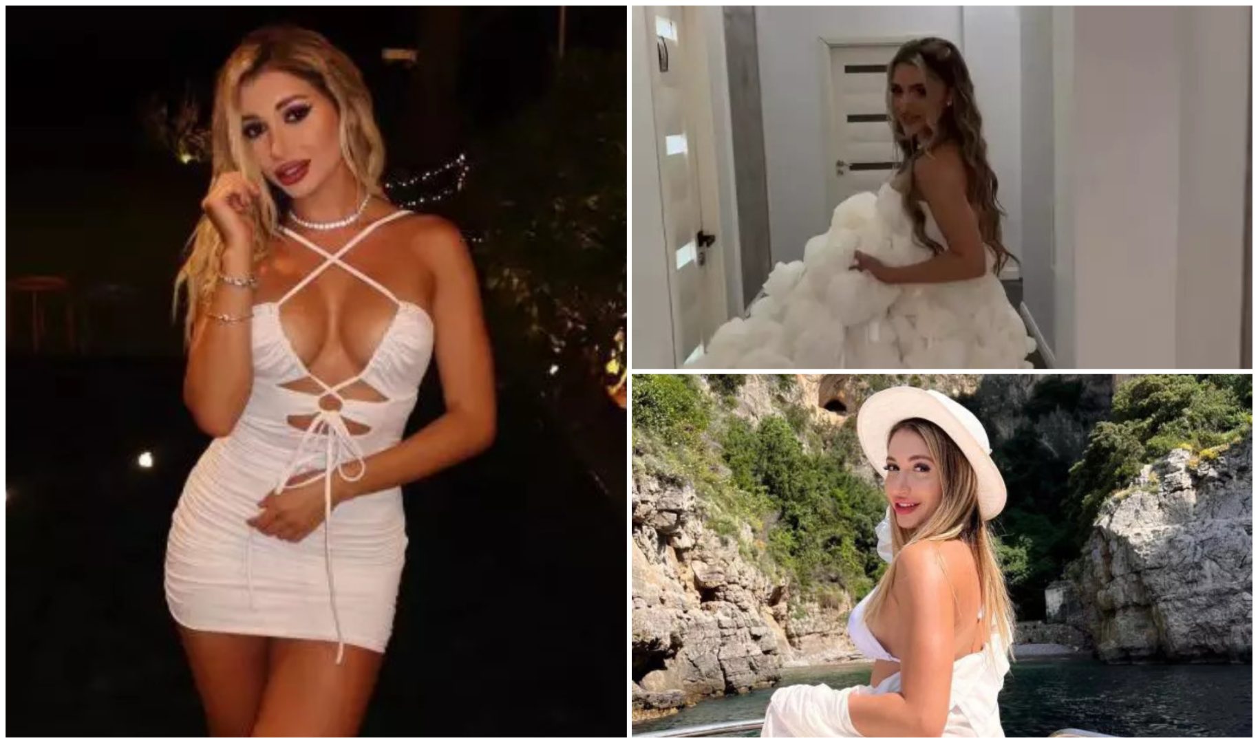 FOTO Daria Cuflic s-a măritat! Fosta ispită de la Insula Iubirii a purtat trei rochii de mireasă