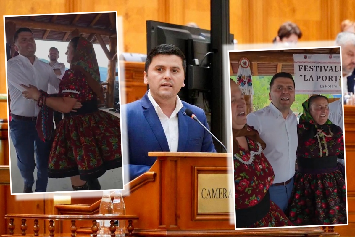 Vicepreședinte al Camerei Deputaților, într-o ipostază rară! Liberalul Adrian Cozma, surprins în plină activitate artistică