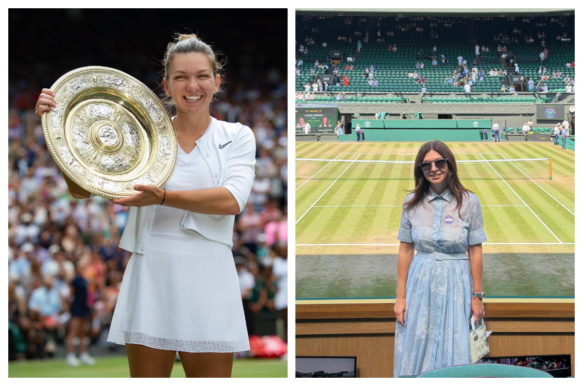 Simona Halep, misterioasă după ce s-a afişat cu Dorin Mateiu la Wimbledon: „Cel mai bun meci din viaţa mea”