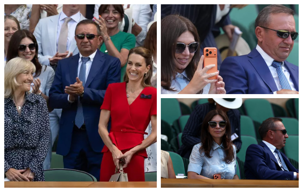 Halep, prima reacţie după ce s-a afişat cu Dorin Mateiu, iubitul cu 24 de ani mai în vârstă, în loja de la Wimbledon