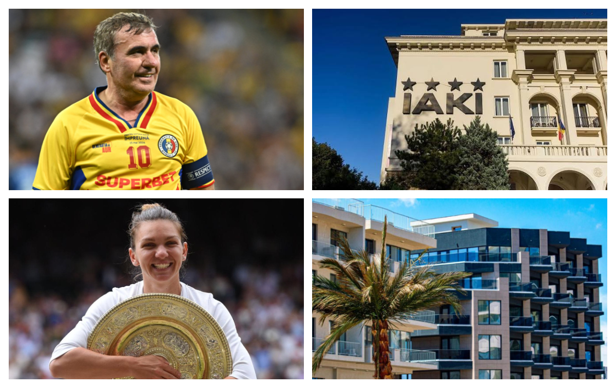 Cât costă o noapte de cazare în hotelurile deținute de Gică Hagi și Simona Halep pe litoral