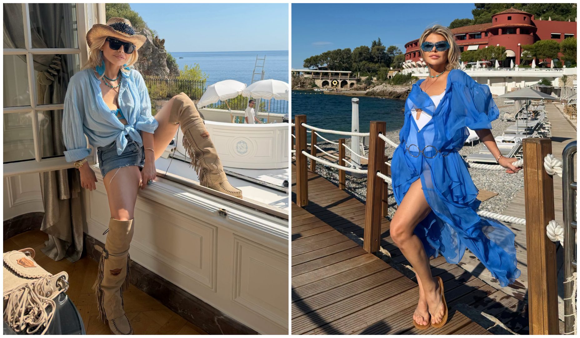 FOTO Loredana Groza, apariție spectaculoasă în Monaco. Artista s-a fotografiat în costum de baie și a postat imaginile pe Internet