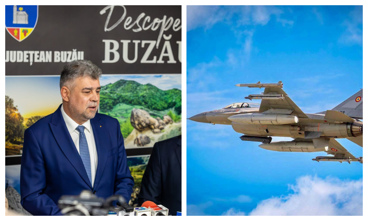 Marcel Ciolacu a reacționat după ce o dronă a fost doborâtă la Buzău: ”Mă bucur că intervenția Forțelor Aeriene Române a fost una promptă și pe deplin justificată”