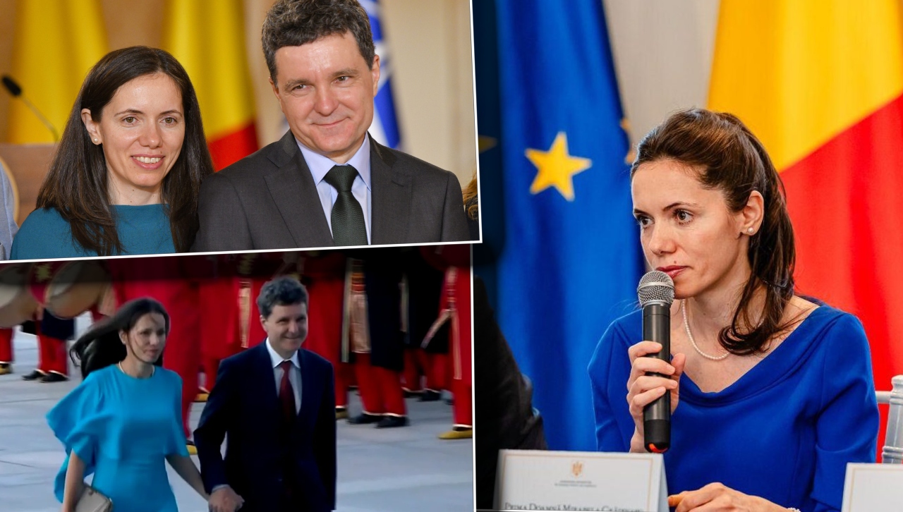 Cea de-a doua ținută purtată de Mirabela Grădinaru astăzi, la dineul oficial organizat de președintele Turciei. Rochia aleasă de partenera lui Nicușor Dan