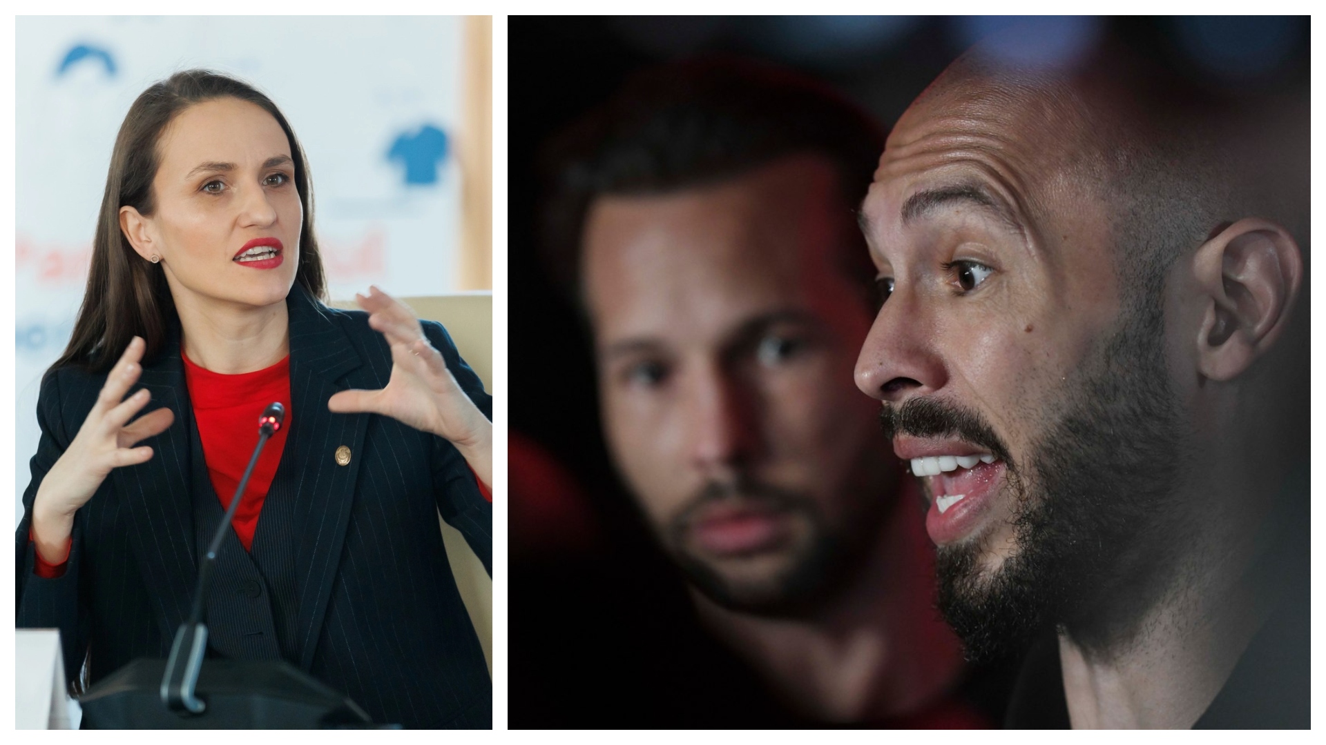 Oana Țoiu s-a întâlnit cu Andrew și Tristan Tate la o recepție diplomatică organizată la Washington. Cum a reacționat: „Unul dintre frați ne-a abordat!”