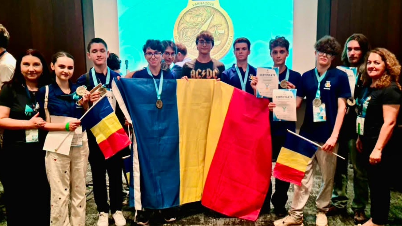 8 elevi români au obținut medalii de aur și argint la Olimpiada Europeană de Geografie