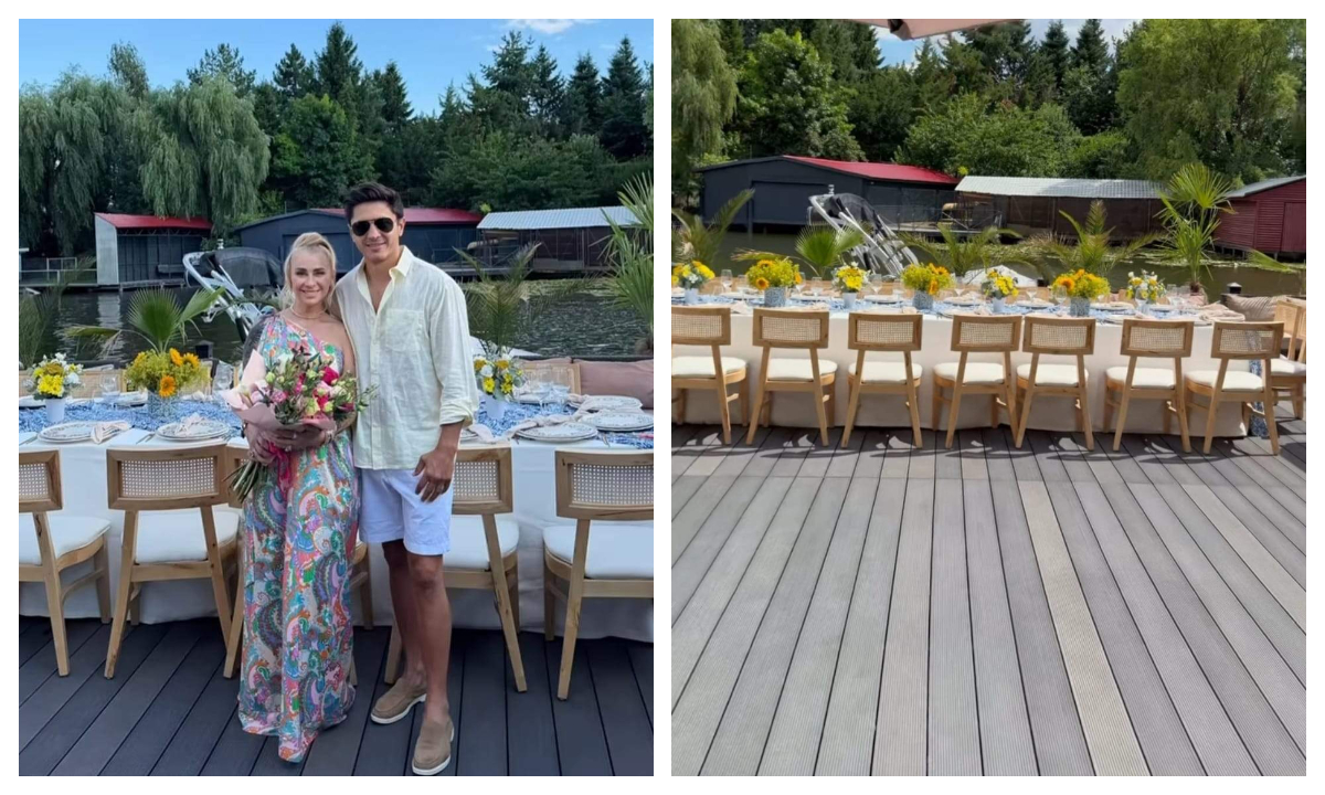 Imagini spectaculoase de la ziua lui Ronald Gavril. Anamaria Prodan și-a sărbătorit iubitul cu o petrecere de zile mari
