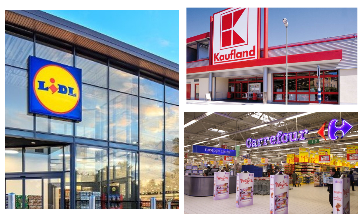 Care sunt supermarketurile din România cu cel mai mare profit. Pe ce loc se află Kaufland, Lidl, Mega Image sau Carrefour