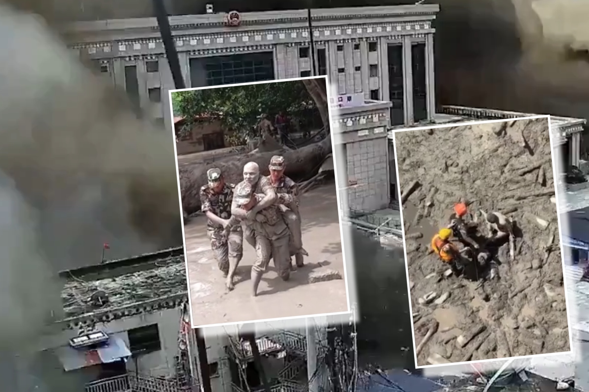 Imagini apocaliptice în Nepal! Supraviețuitorii inundațiilor devastatoare, scoși de armată din noroi. Cauza viiturilor: prăbușirea unui ghețar care a eliberat 20 de milioane de metri cubi de apă