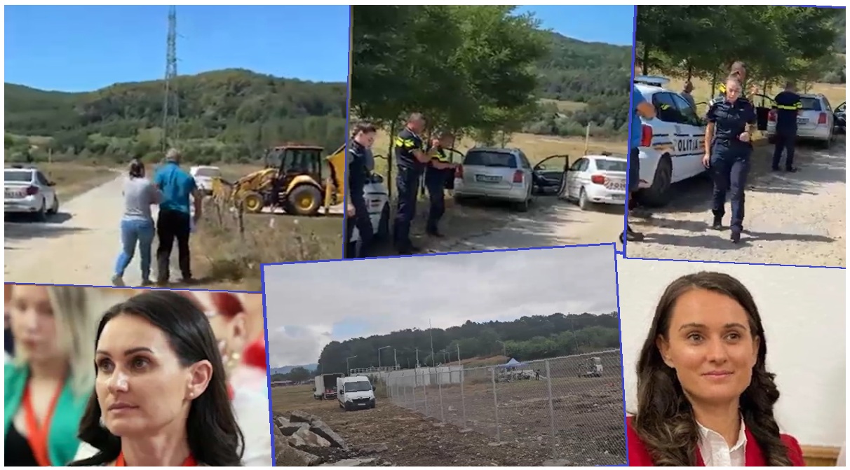 Scandal într-o comună din Argeș, din cauza unui parc fotovoltaic. Localnicii o acuză pe primăriță că le ia pământurile cu forța: „M-am trezit cu el îngrădit”. A intervenit poliția VIDEO