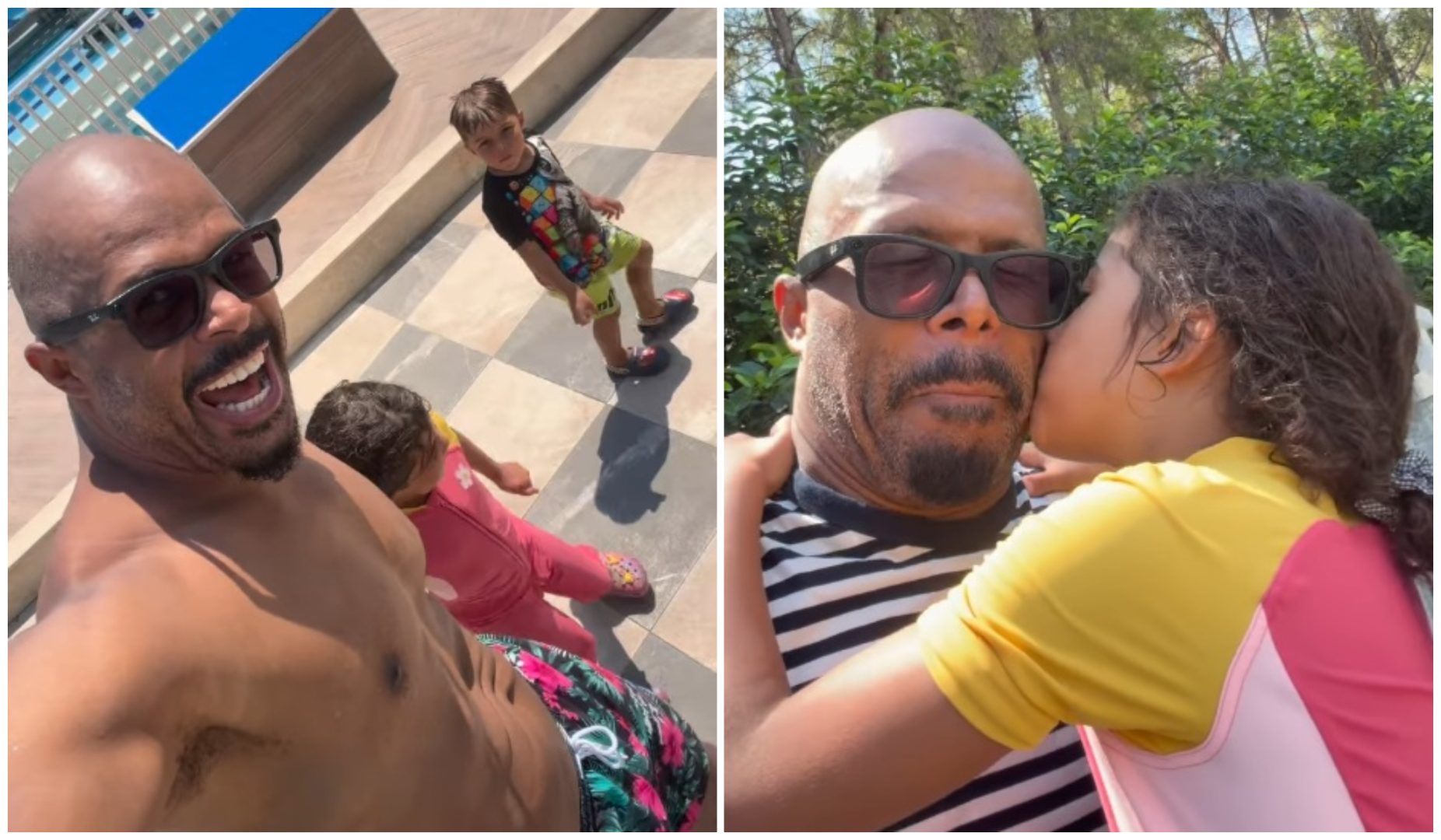 Cabral a plecat în vacanță cu cei doi copii. Primele imagini: „Am ales resortul ăsta special pentru ei”