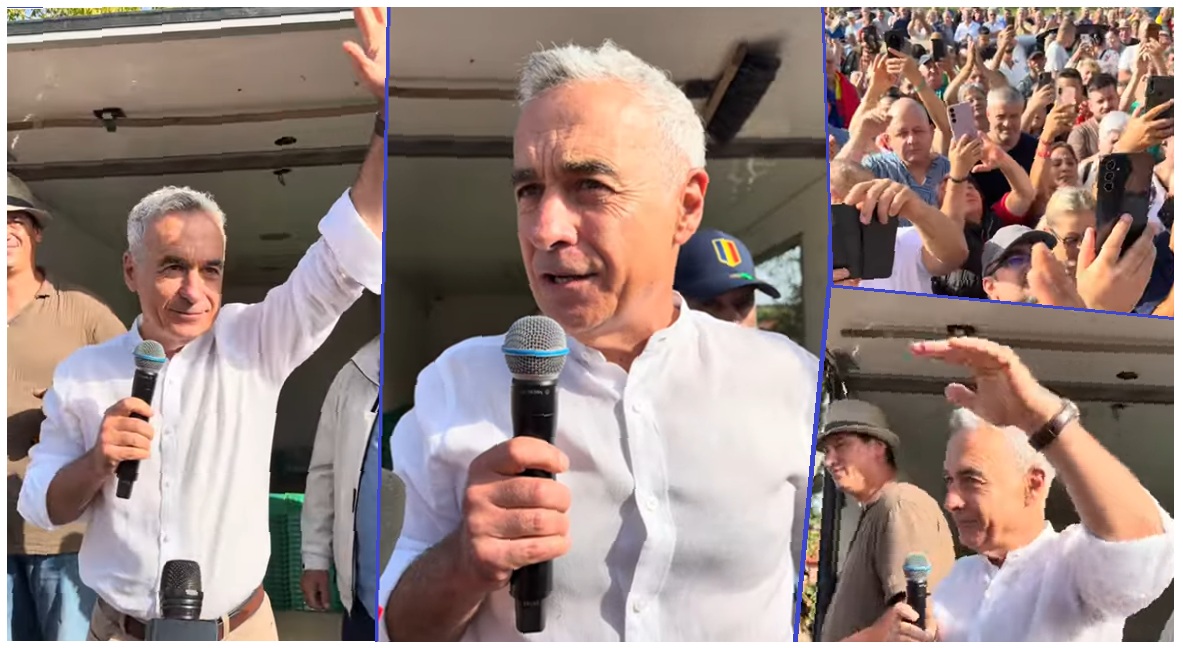 Călin Georgescu, delir în mijlocul ciobanilor și agricultorilor din Cisnădie: „Țăranul român vorbește cu Dumnezeu. Asta avem de salvat, istoria noastră milenară, Miorița, Curtea de Argeș, Baltagul” VIDEO