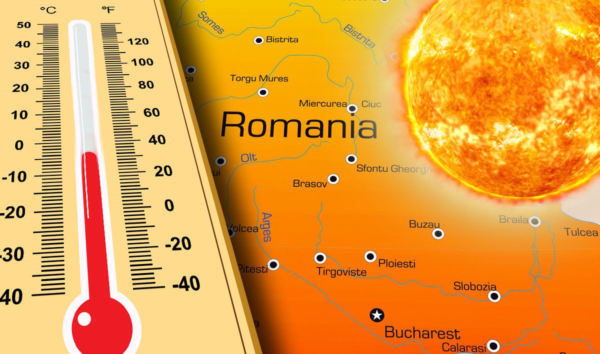 Cod portocaliu de caniculă în șase județe. Temperaturile urcă până la 39 de grade Celsius, iar nopțile vor fi tropicale