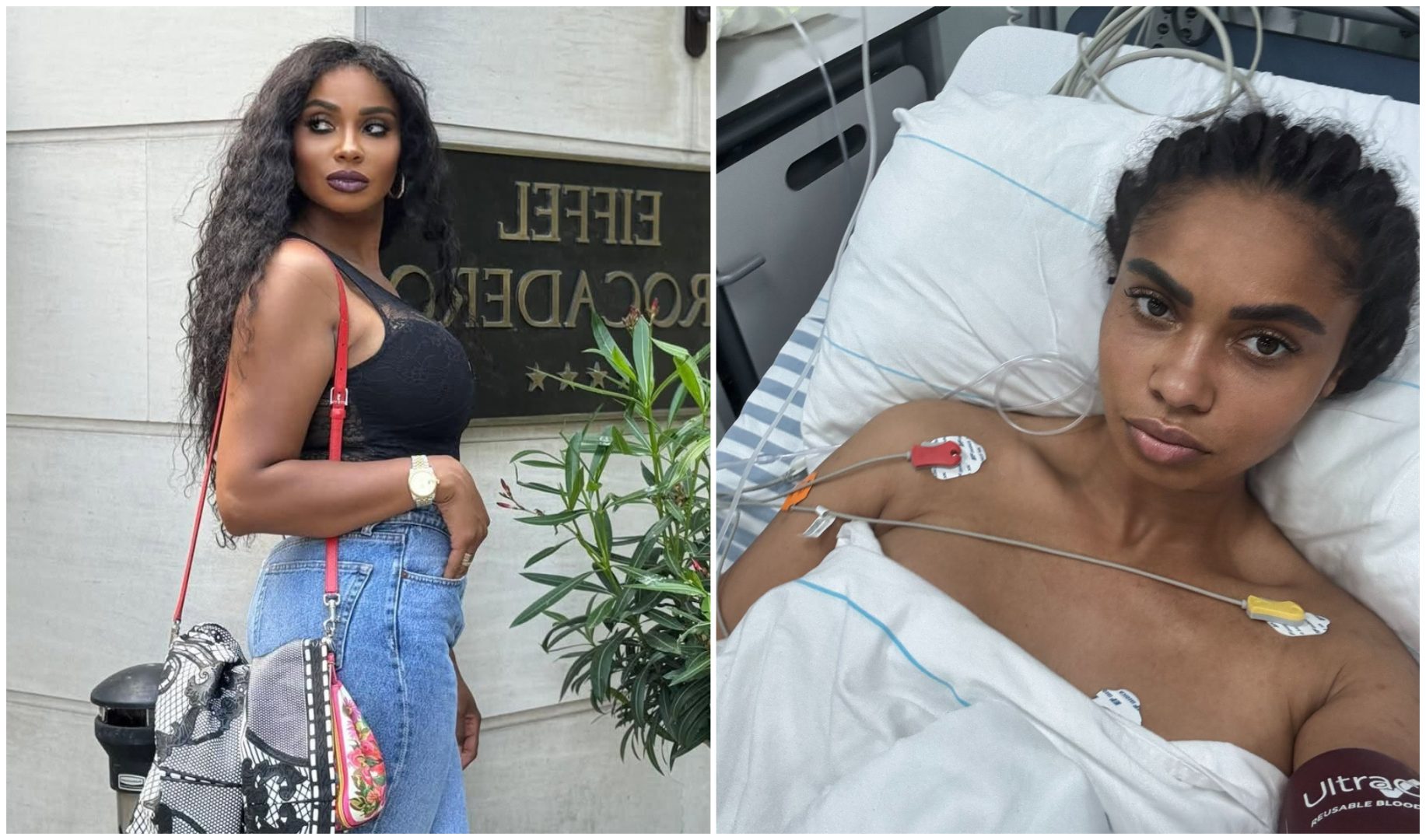 Laurette, din nou pe patul de spital după procedura Aquafilling: „Am nevoie de rugăciunile voastre”