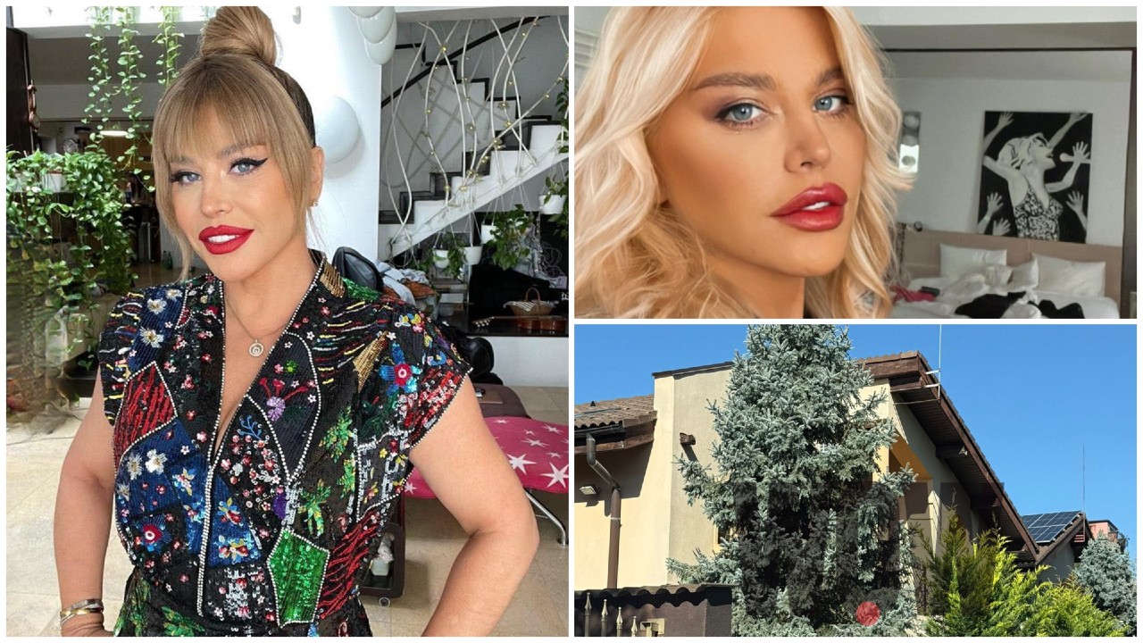 Cum arată vila de lux din nordul Capitalei în care locuiește Loredana Groza. Imagini inedite din casa vedetei