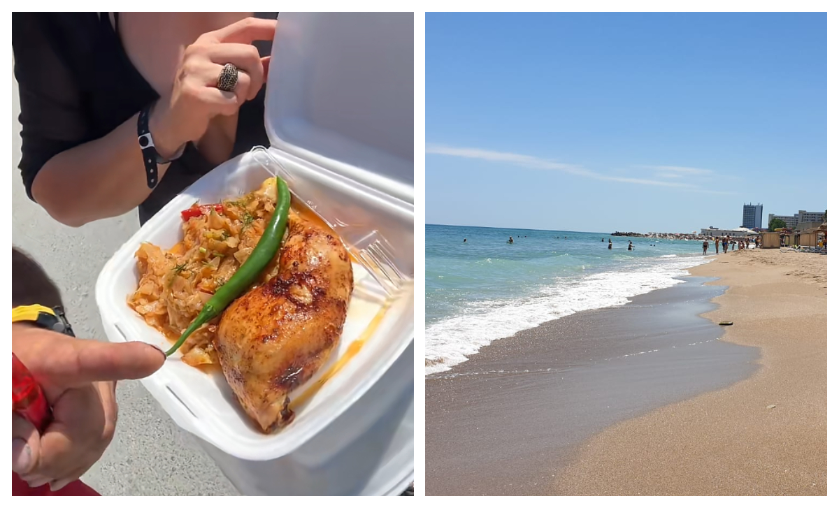 Cât a plătit un turist pe o porție de varză călită cu pui în Neptun, la final de august: ”Cred că suntem în altă țară, sunteți niște tâlhari”