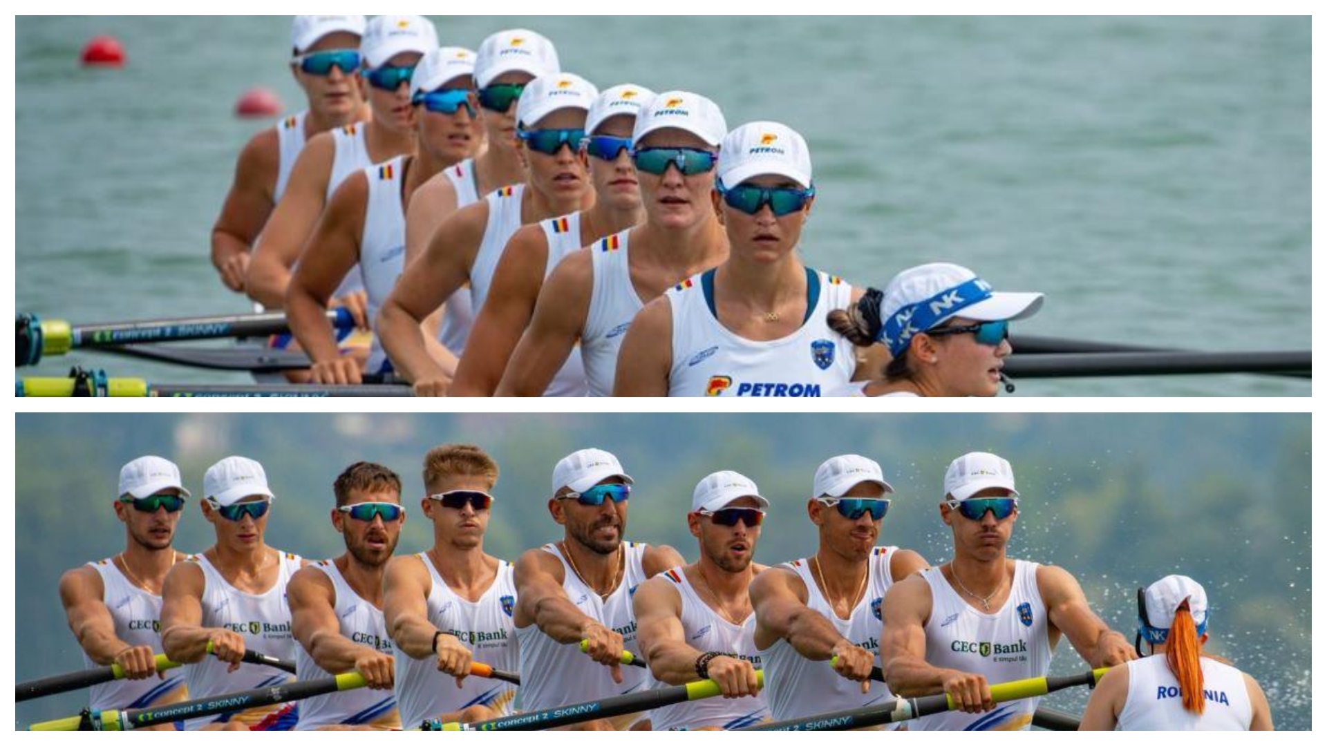 România, dublu campioană europeană la Varese! Aur pentru echipajele de 8+1 feminin și masculin